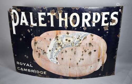 A Large Enamel Advertising Signed for Palethorps Royal Cambr...