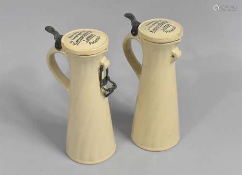 Two Early 20th Century Stoneware Brewers Jugs This Jug Is Th...