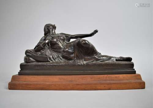 Jean Baptiste Clesinger (French 1814-1883) a Bronze Figure o...