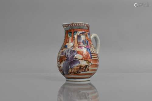 An 18th Century Chinese Porcelain Jug decorated in the Manda...