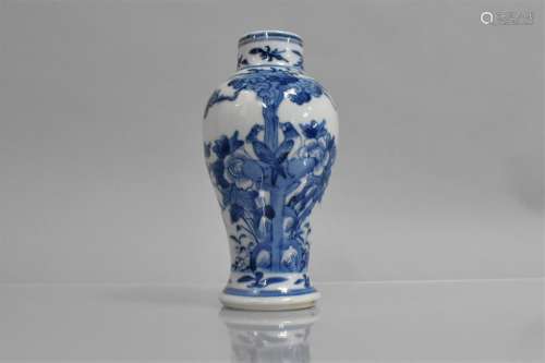 A Late 19th/Early 20th Century Chinese Blue and White Balust...