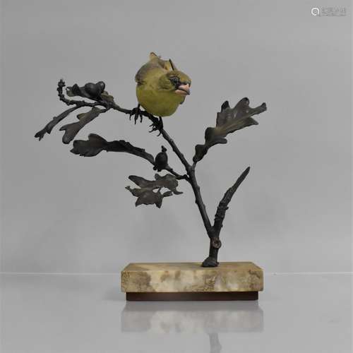 A Boxed Albany Fine China Limited Edition Green Finch 219/50...