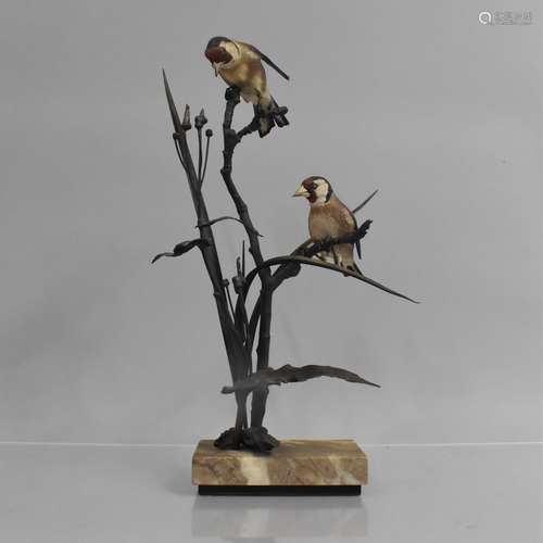 A Boxed Albany Fine China Limited Edition Goldfinch 219/500,...