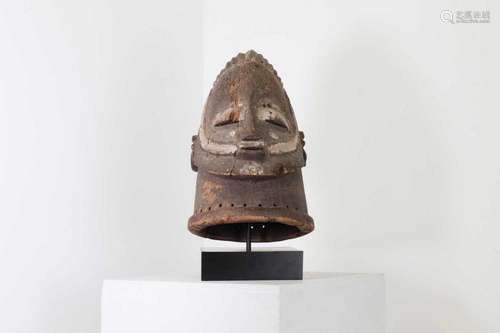 An Igala helmet mask,