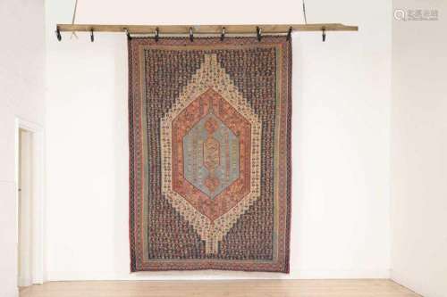 A Senneh kilim carpet,