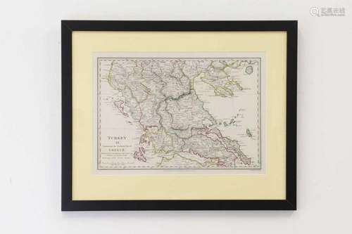 A set of six maps of Turkey after John & Charles Walker,