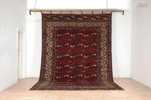 A Tekke wool carpet,