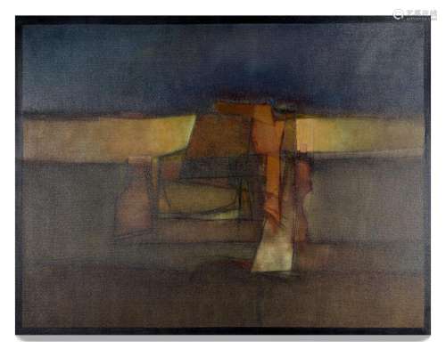 KENNETH GOEHRING (1919-2007) Dark Landscape #405, 1985