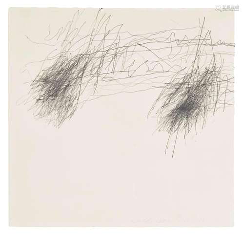 WILLIAM ANASTASI (B. 1933) Untitled (Subway Drawing), circa ...