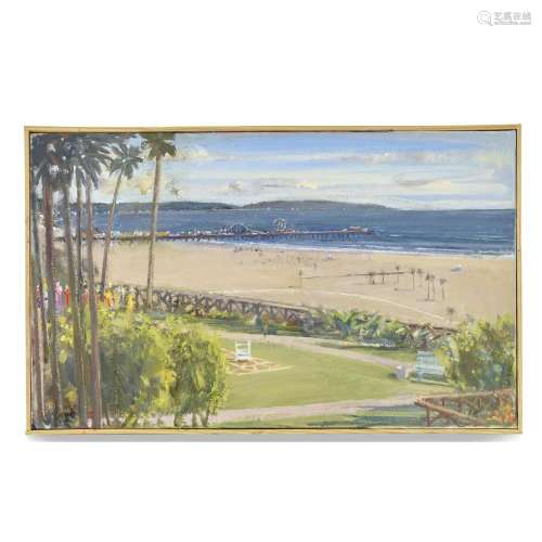 LARRY COHEN (B. 1952) View of the Santa Monica Pier, 2014
