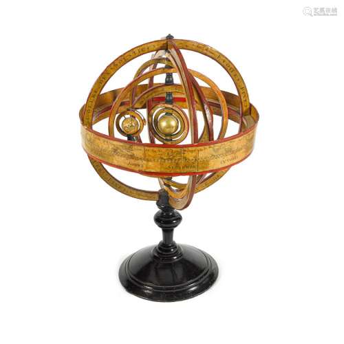 A FRENCH ARMILLARY SPHEREEarly 19th century