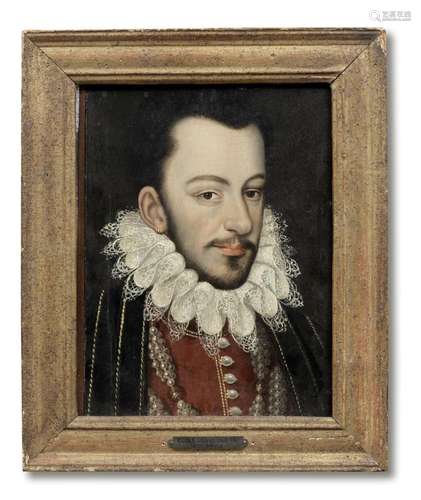 Follower of François Clouet (Tours 1522-1572 Paris) Portrait...