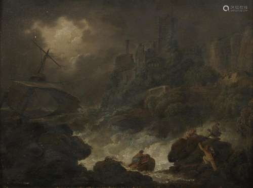 Charles Townley (Lancashire 1746-1800 Mayfair) A shipwreck w...