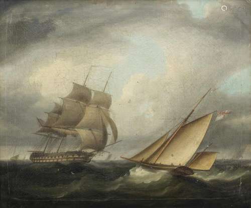 Thomas Buttersworth (Isle of Wight 1768-1828 London) Shippin...