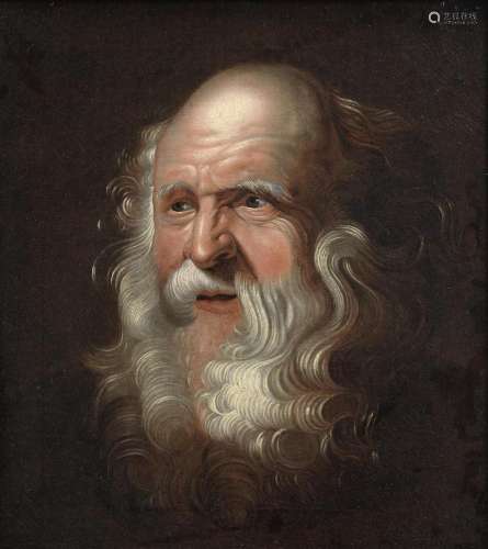 After Sir Peter Paul Rubens, 19th Century Head of a bearded ...