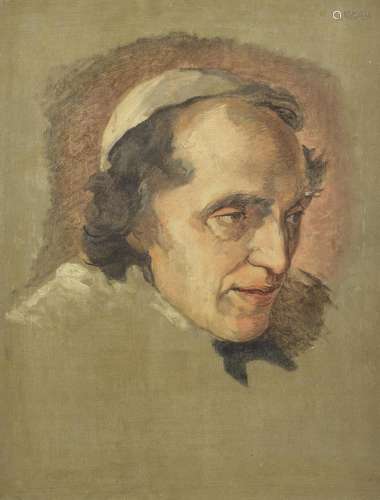 Vincenzo Camuccini (Rome 1773-1844) Study for the portrait o...
