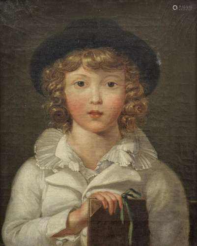 German School, 18th Century Portrait of a boy, half-length, ...