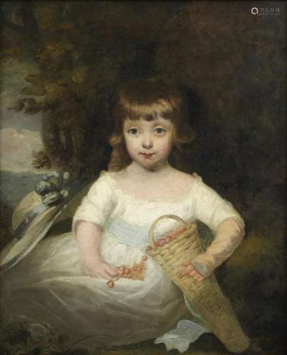 John Hoppner R.A. (London 1758-1810) Portrait of a young gir...