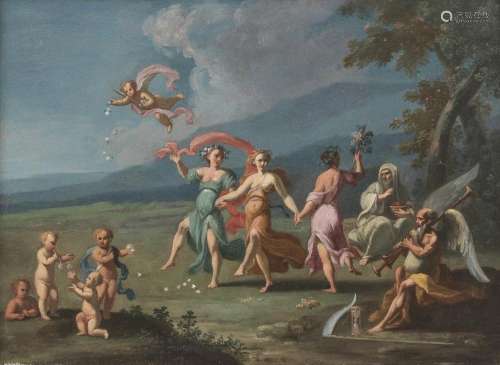 Alberto Carlieri (Rome 1672-circa 1720) Dance to the Music o...