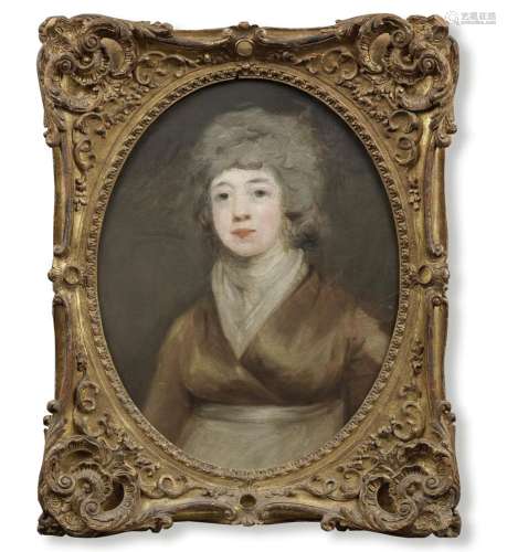 John Hoppner R.A. (London 1758-1810) Portrait of a lady, bus...