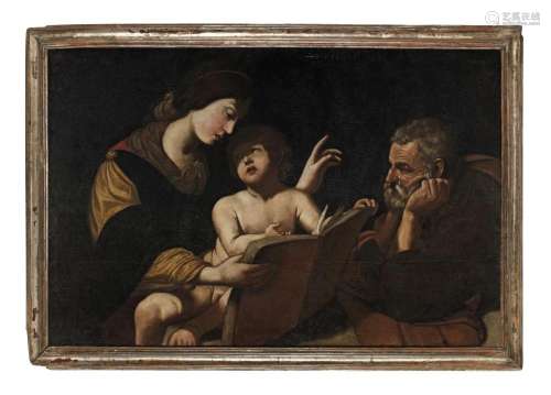 After Lionello Spada, 17th Century The Holy Family with the ...