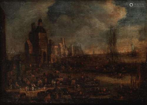 Pieter Casteels II (Antwerp, active 1673-circa 1701) A busy ...