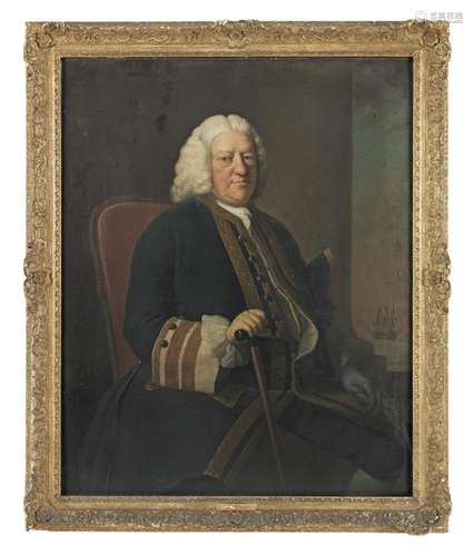 Circle of Thomas Hudson (Devon 1701-1779 Twickenham) Portrai...