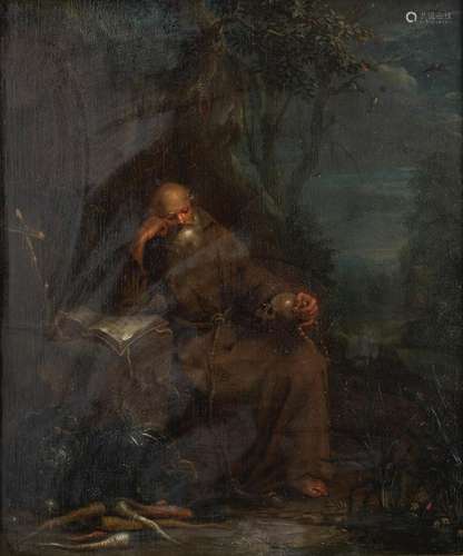 Flemish School, 17th Century Saint Jerome