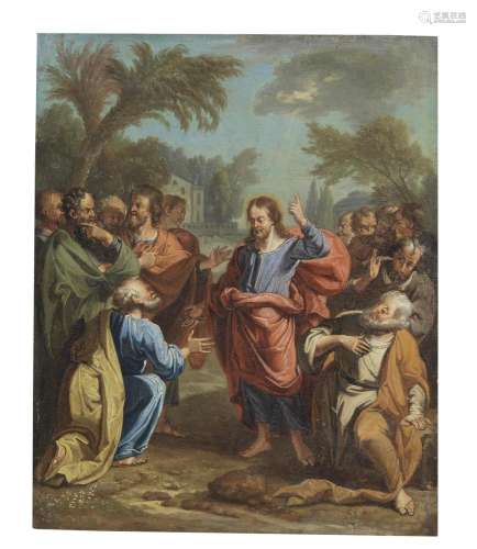 Jacob Ignatius Roore (Antwerp 1686-1747 The Hague) Christ gi...