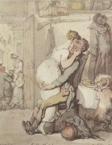 Thomas Rowlandson (London 1756-1827) Batchelor's fare, b...