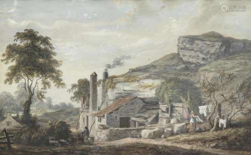 Paul Sandby R.A. (Nottingham 1730-1809 London) A cottage by ...