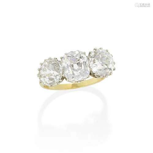 DIAMOND THREE-STONE RING