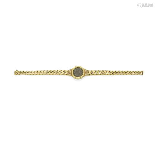 BULGARI: DIAMOND 'MONETE' BRACELET