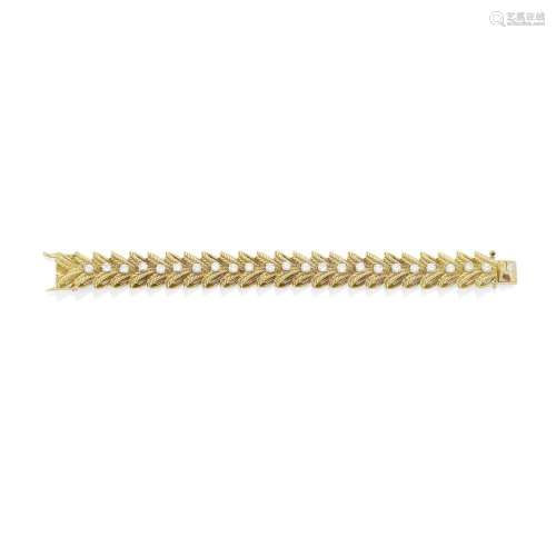 BOUCHERON: DIAMOND-SET BRACELET, CIRCA 1965