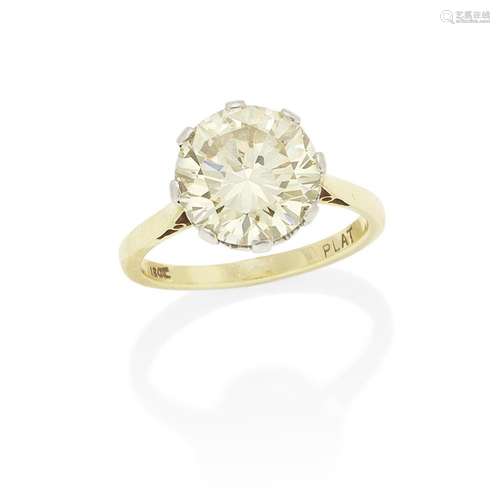 DIAMOND SINGLE-STONE RING