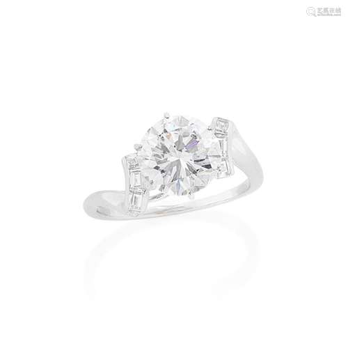 DIAMOND SINGLE-STONE RING