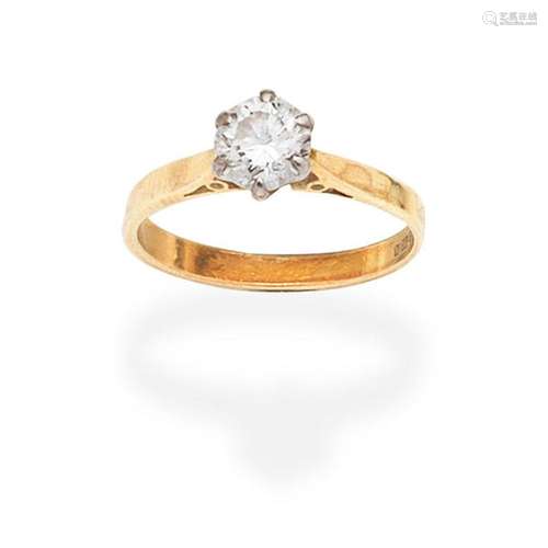 DIAMOND SINGLE-STONE RING