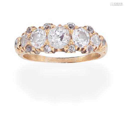 DIAMOND FIVE-STONE RING