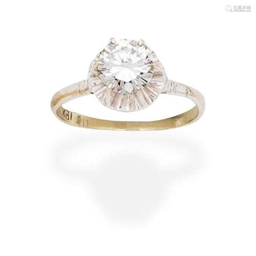 DIAMOND SINGLE-STONE RING