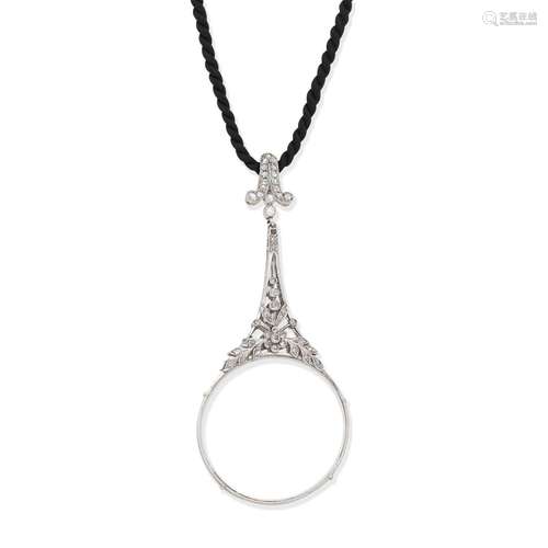 DIAMOND SET LORGNETTE,