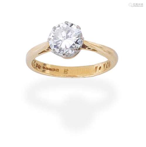 DIAMOND SINGLE-STONE RING