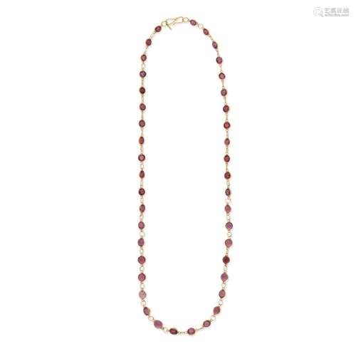 GARNET NECKLACE