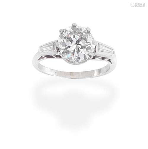 DIAMOND SINGLE-STONE RING