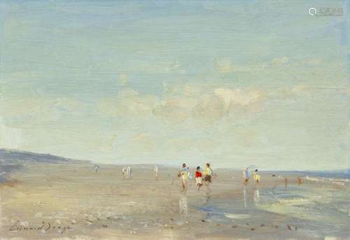 Edward Seago, RWS, RBA (British, 1910-1974) On The Beach, Wa...