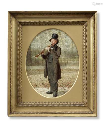 James Hayllar, RBA (British, 1829-1920) A wandering minstrel...