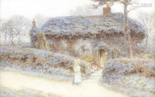 Helen Allingham, RWS (British, 1848-1926) Hook Hill Farm, Fr...