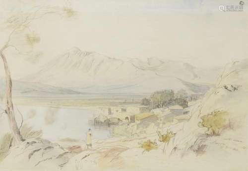 Edward Lear (British, 1812-1888) Santa Maura