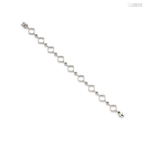 A diamond bracelet