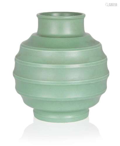 Keith Murray (1892-1981) for Wedgwood, <br />
 <br />
 Green...