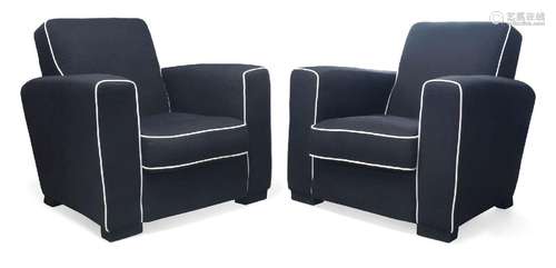 Possibly by Jacques Adnet, <br />
 <br />
 Pair of Art Deco ...